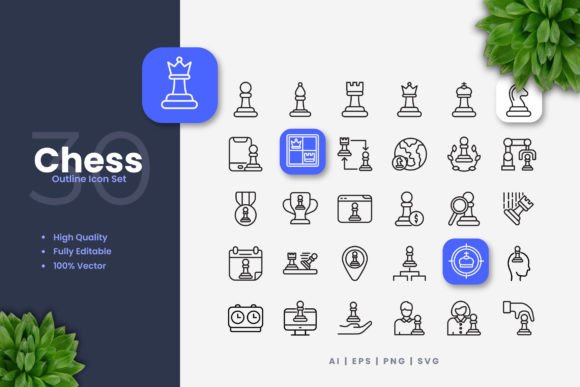 Chess Icons: A Universal Visual Toolkit for Modern Communication