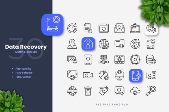 Data Recovery Icons: A Toolkit for Clear Digital Communication