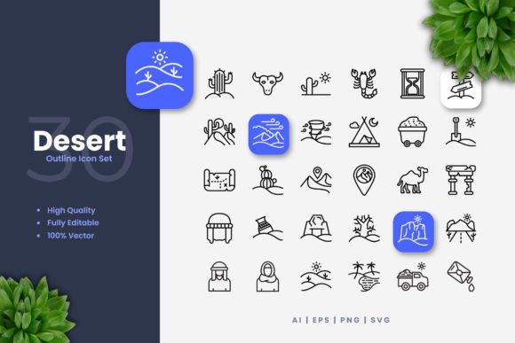 Desert Icons: The Power of Simple, Clean Design in a Digital World