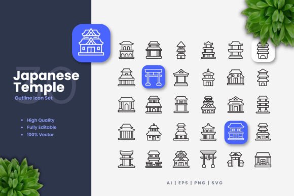 Japanese Temple Icons: The Art of Simplicity in Modern Digital Design