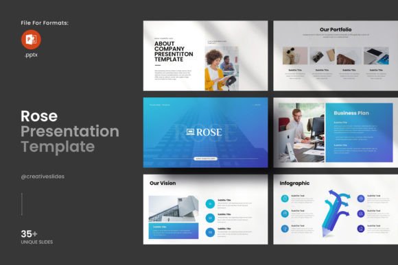 Rose PowerPoint Template: Elevating Your Professional Presentations